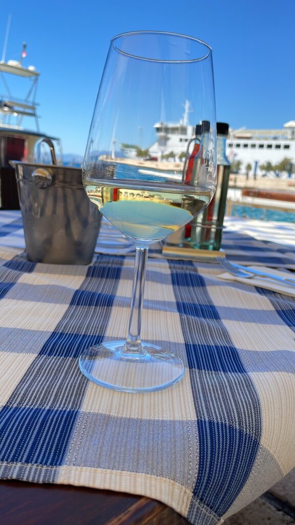 Glass of wine