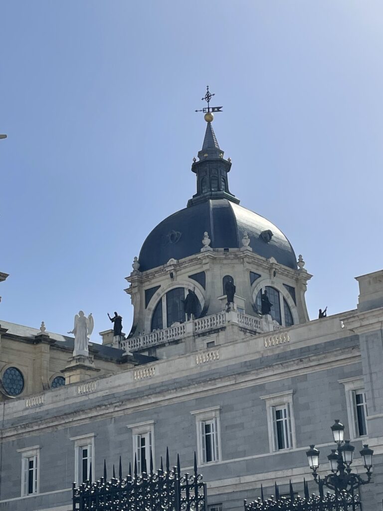 Royal Palace of Madrid, built in the 18th century